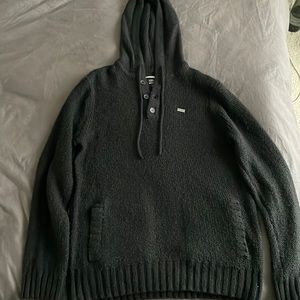 RVCA knitted hoodie